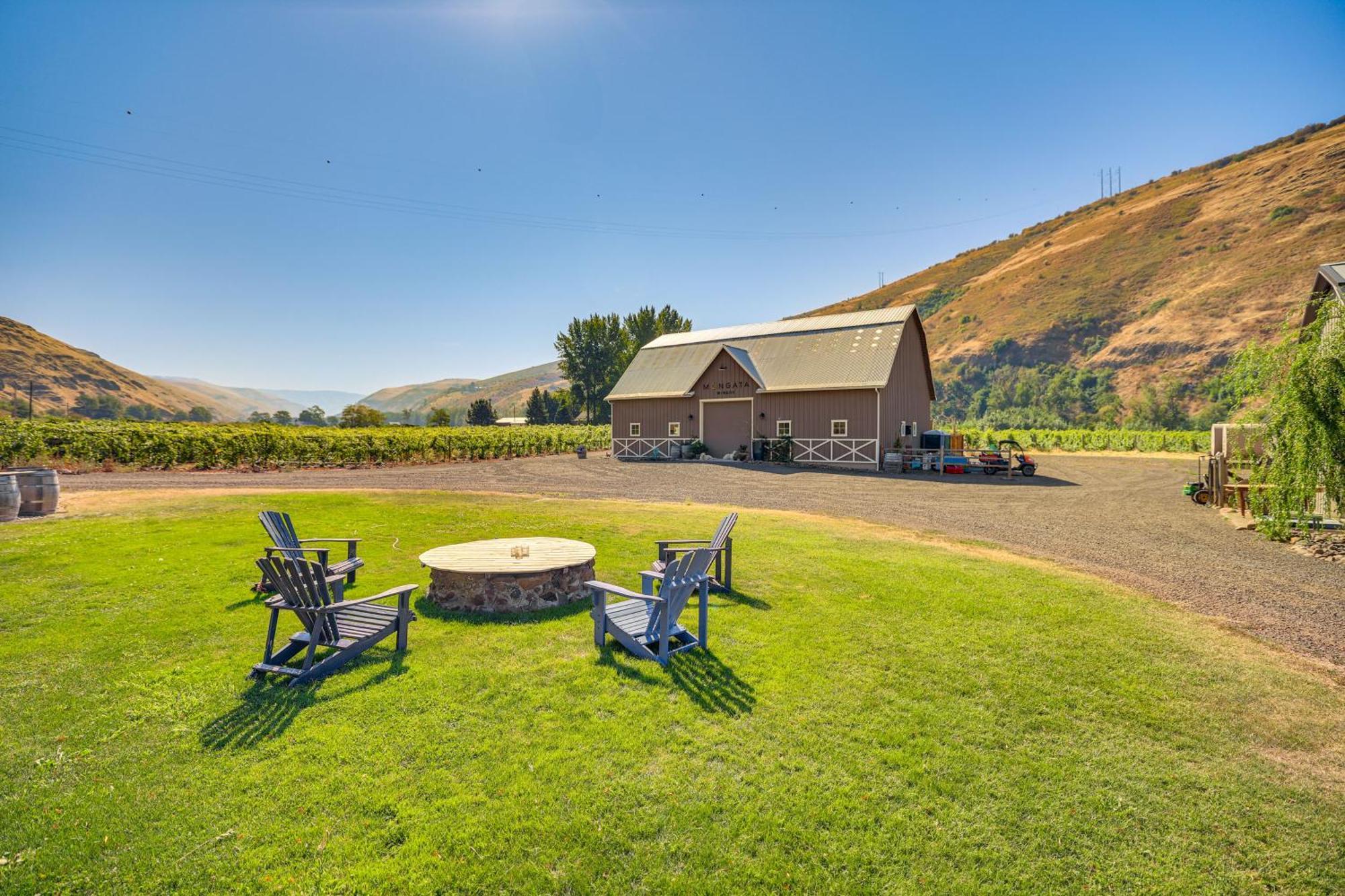 Mongata Winery Romantic Retreat On-Site Tastings! Milton-Freewater Kültér fotó